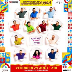 HUMOURAJI – Summer Tour 2025 – MARRAKECH - Guichet.com