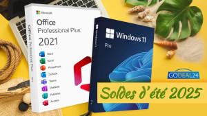 Offre promo sur Microsoft Office au prix le plus bas de l'année avec les soldes d'été Godeal24