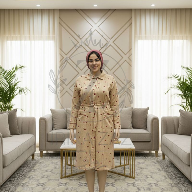 بيجامة أنيقة وعصرية باللون البرتقالي ستايل زاز