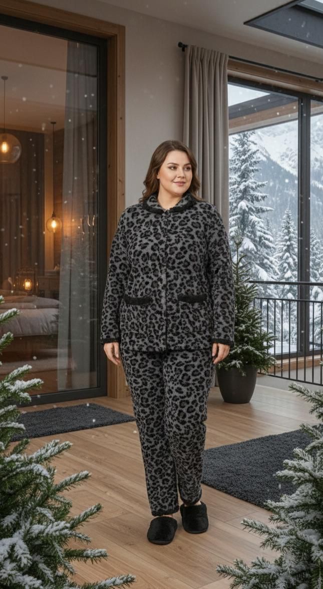 بيجاما نسائية شتوية مريحة وعصرية