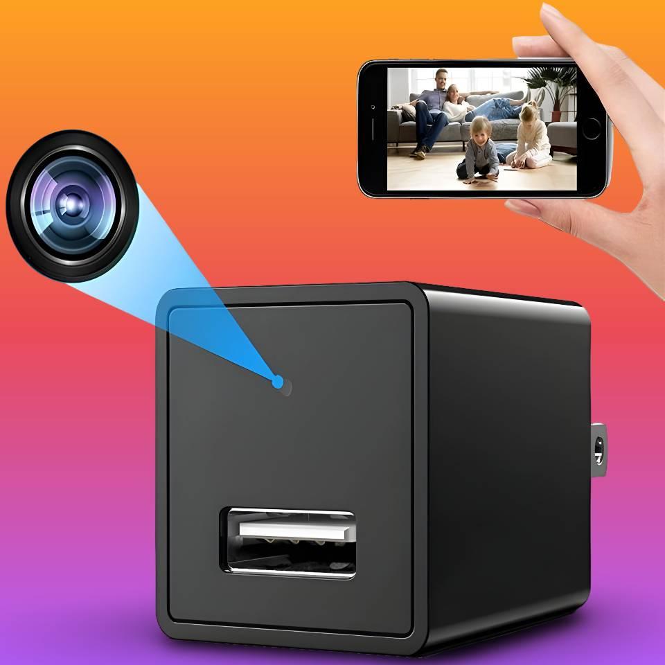 كاميرا مراقبة على شكل شاحن الهاتف