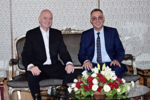 إنفانتينو: المغرب مركز كروي عالمي