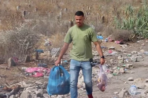 تمشيط مقبرة الشهداء بالبيضاء