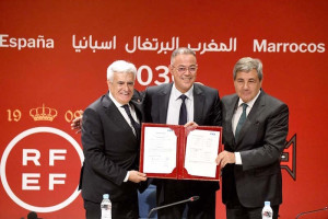 لقجع: تحديد ملاعب مونديال 2030 يخضع للتفاوض بين "الفيفا" والدول الثلاث