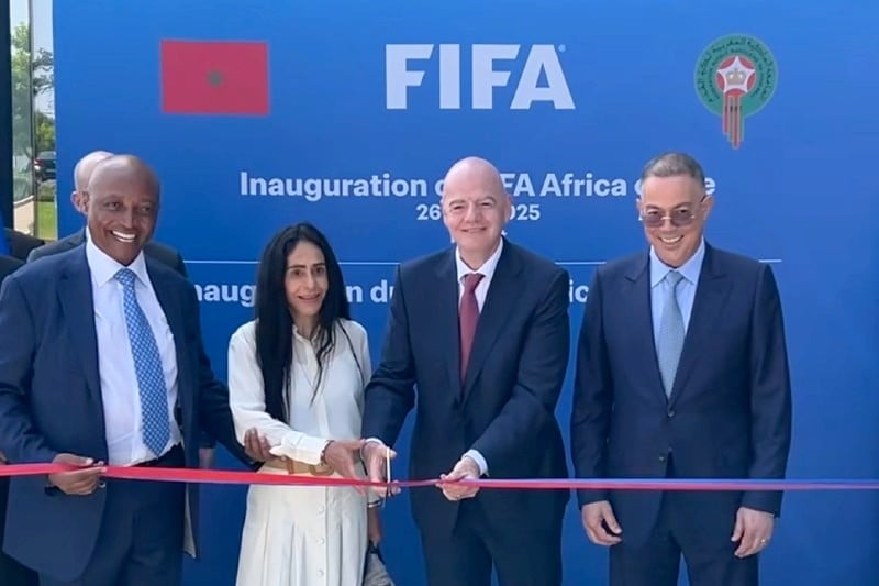المغرب يحتضن أول مقر لـ"الفيفا" في إفريقيا بحضور إنفانتينو وموتسيبي