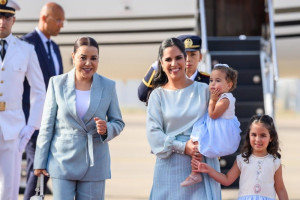 للا أسماء تستقبل "سيدة السلفادور"