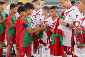 الرياضة تدعم أطفال القدس بطنجة