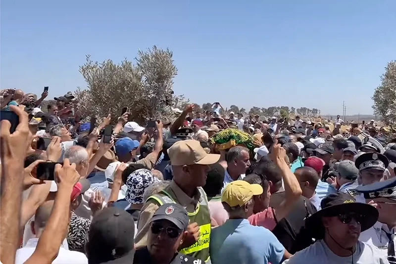 جنازة الراحل أحمد فرس