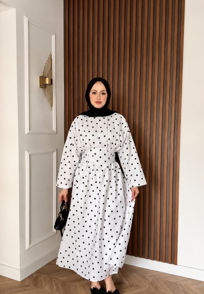 كسوة اسبيرو جميلة و مريحة في اللون الأبيض فقط ب 160 درهم