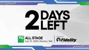 The countdown’s almost over: 2 days until TechCrunch All Stage 2025 kicks off in Boston