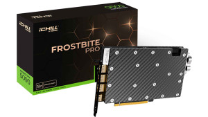 RTX 5090 et 5080 iCHILL Frostbite Pro : refroidissement liquide et design affûté