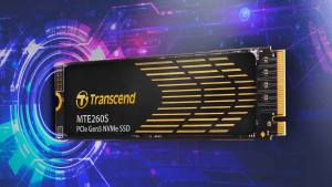 Transcend lance le MTE260S, un SSD PCIe Gen 5 taillé pour le gaming