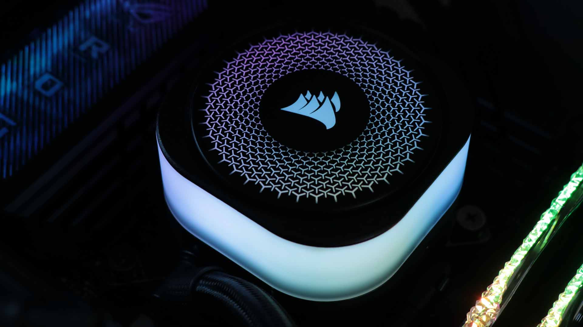 Test iCUE link Titan 420 RX RGB de Corsair