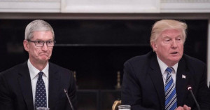 Apple tax is Trump’s payback at Cook for skipping Middle East trip - 9to5Mac