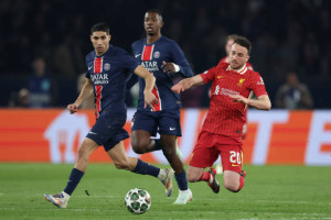 باريس سان جيرمان وأشرف حكيمي يسيطران لكنهما يصطدمان بعقبة ليفربول