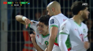 المغرب 1-0 تنزانيا: أگرد يفتتح التسجيل (فيديو)