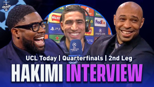 ريتشاردز يشيد بحكيمي كأفضل ظهير في العالم في حوار صريح على شبكة سي بي إس