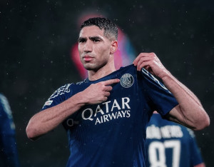 باريس سان جيرمان بقيادة حكيمي يُذل بريست بسباعية