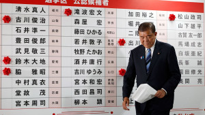 Ishiba's coalition loses majority in Japan's upper house election