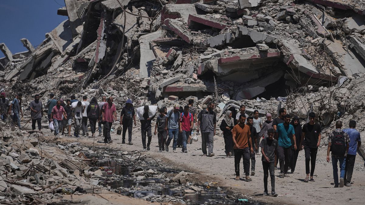 At least 85 seeking aid killed in Gaza, officials say