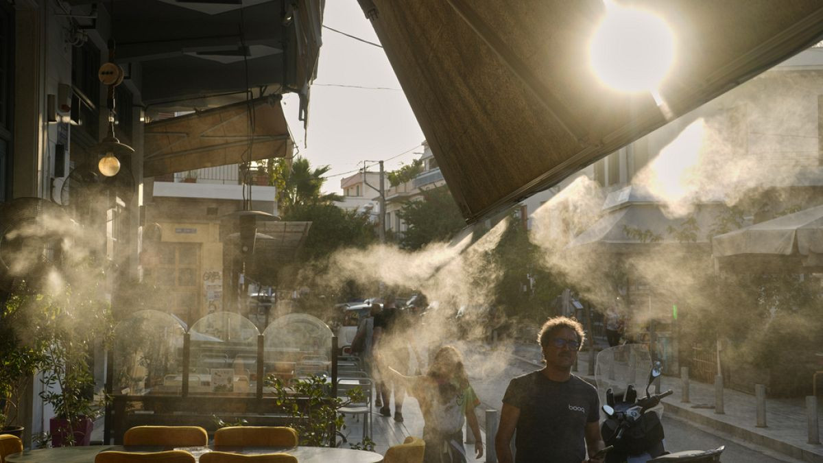Greece hit by extreme heat stress and 'critical' wildfire risk