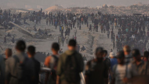 At least 25 people killed by Israeli strikes in Gaza, hospitals say