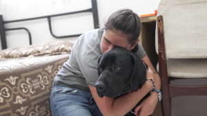 Watch: Mexico's guide dog school empowers the visually impaired