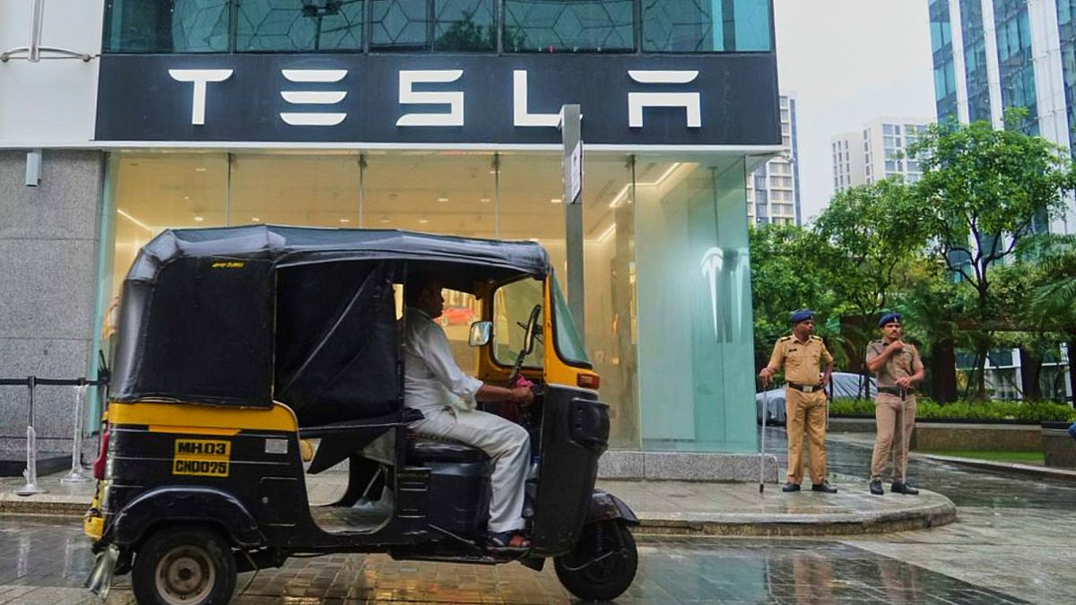 Tesla opens first showroom in India, but too expensive for locals