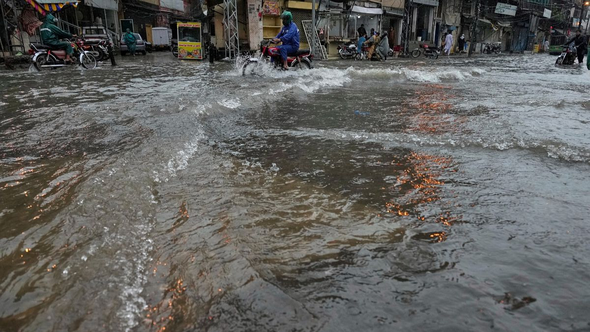 Heavy monsoon rains in east Pakistan kill 54 people in 24 hours