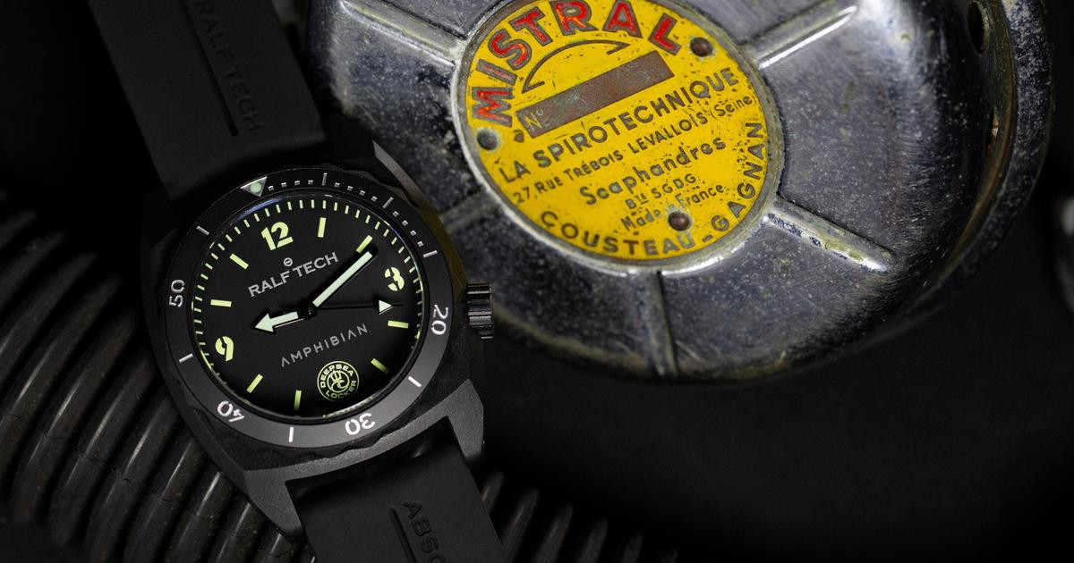 The Beast Black Amphibian, une montre de plongée très spéciale
