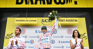 «Les hommes ont autant leur place sur le podium que les femmes», Thomas, 27 ans, l’hôte du maillot à pois du Tour de France