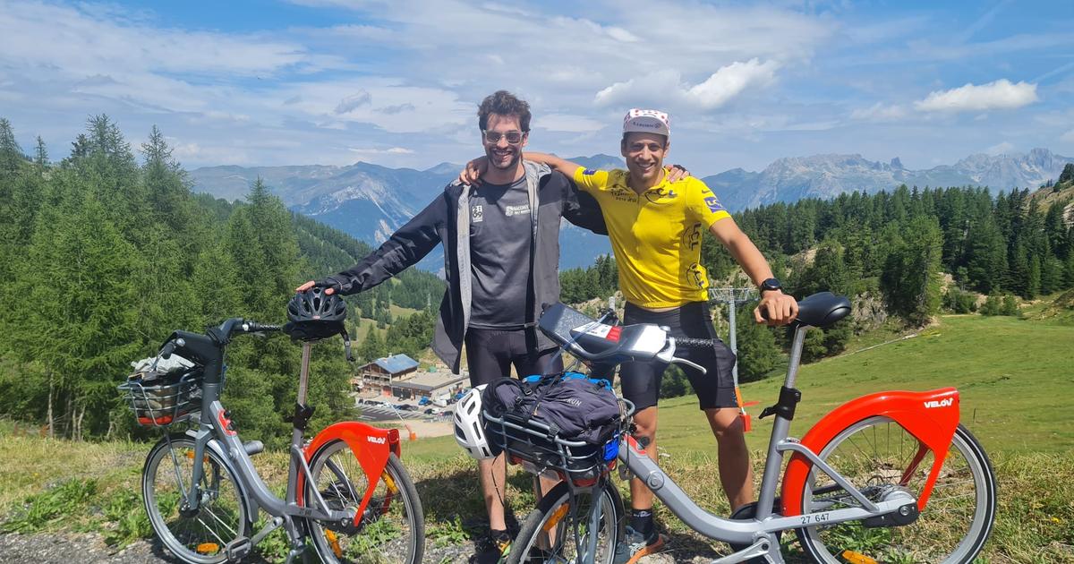 Lyon : deux amis parcourent les 131 km d’une étape mythique du Tour de France à Vélo’v