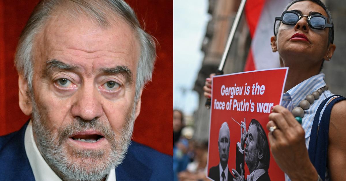 Le concert de Valery Gergiev, chef d’orchestre russe pro-Poutine, a été annulé en Italie