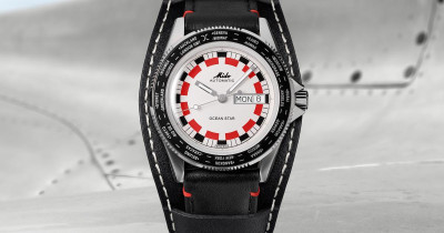 Une heure du monde seventies signée Mido