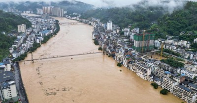 Chine : 2 morts et 10 disparus après des inondations dans la province de Shandong