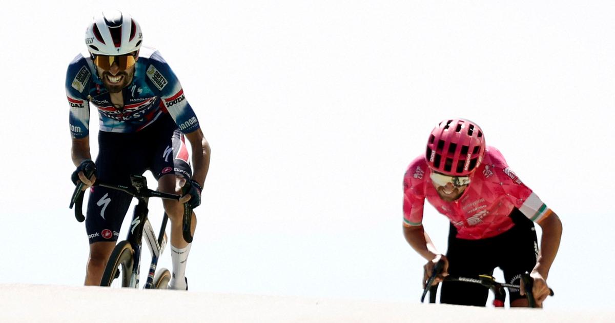 Tour de France : en vidéo, le sprint final de Paret-Peintre pour une victoire historique au Mont Ventoux