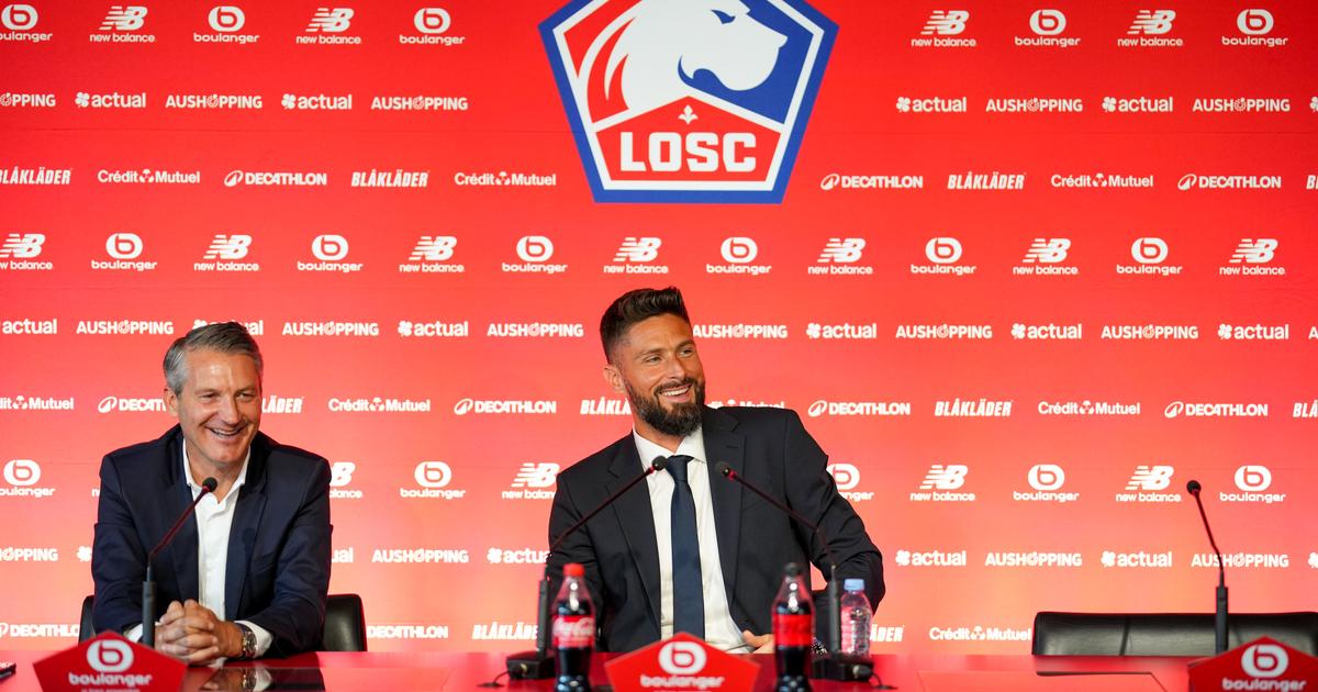 Ligue 1: Olivier Giroud commence sa préparation avec le LOSC