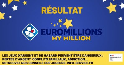 Tirage EuroMillions : découvrez les résultats du mardi 22 juillet 2025