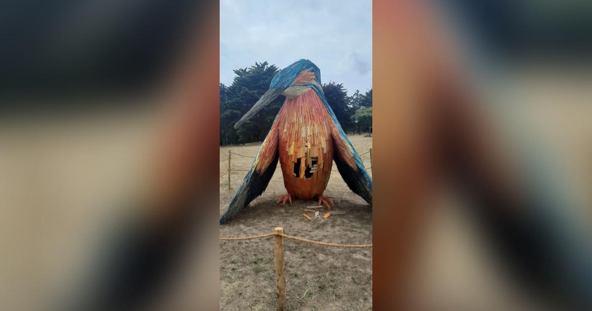 Saint-Nazaire : deux mois après son installation, une sculpture conçue à partir de matériaux de récupération a été dégradée