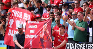 Premier League : pour son retour sur les terrains, le vibrant hommage de Liverpool à Diogo Jota