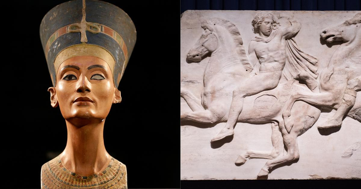 Buste de Néfertiti, frises du Parthénon... Ces œuvres d’art réclamées par leurs pays d’origine