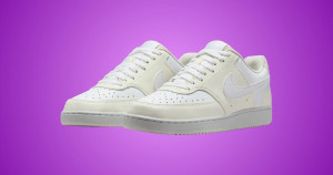 Repérée sur le site Nike, cette paire de baskets couleur jaune beurre est à -50% aujourd’hui