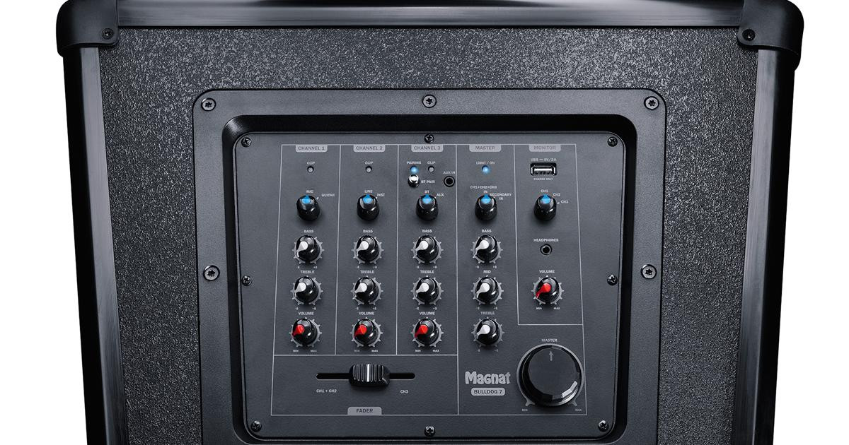 La Magnat Bulldog 7 déchaînée à 399 euros : 260 W sur batterie pour transformer n’importe quel spot en dance‑floor !