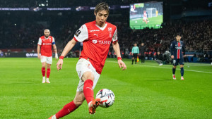 Reims : Junya Ito a des touches en Italie