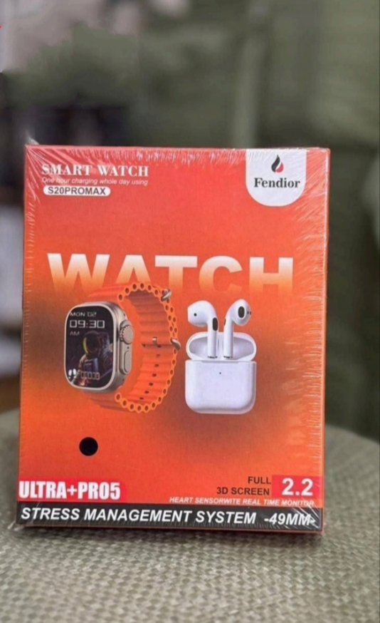 باك ساعة Ultra + سماعات Pro5 اللاسلكية
