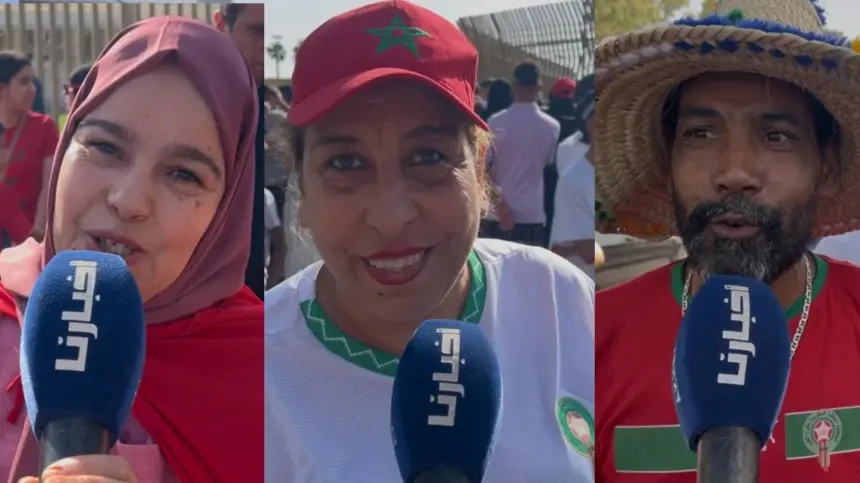 الجماهير المغربية تعبر عن تفاؤلها قبل مواجهة المنتخب الوطني للسيدات ومالي