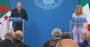 "تبون" يحاول تزييف الحقائق في روما..ادعاء كاذب بدعم إيطالي لموقف الجزائر في قضية الصحراء