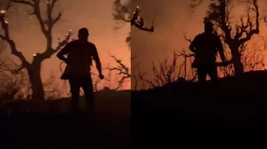 ليلة بيضاء .. النيران لا تزال تلتهم الأخضر واليابس في غابات ضواحي شفشاون