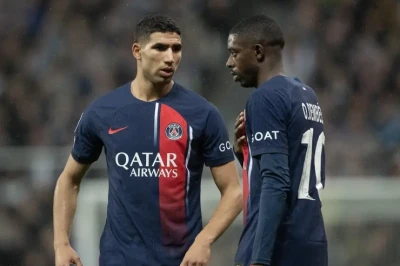 الإعلام الفرنسي يتكالب على حكيمي ويتغاضى عن أداء ديمبيلي