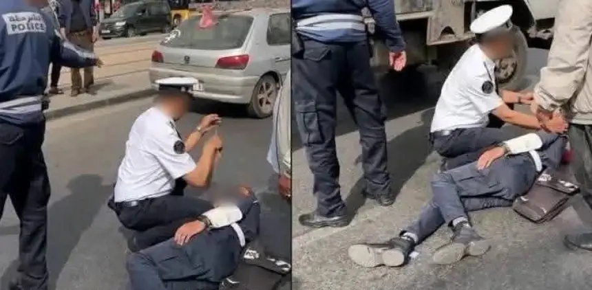 شهيد الواجب.. شرطي شاب يفارق الحياة في بني ملال بعد دهسه من طرف دراجة نارية والجاني في حالة فرار